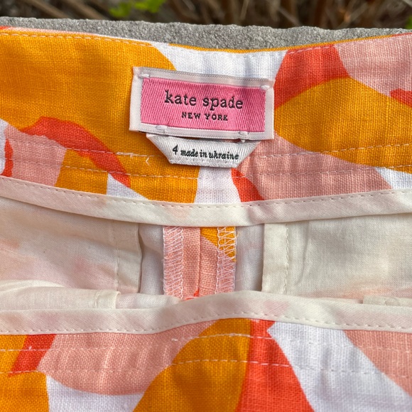 Kate Spade Peach Shorts - Picture 6 of 8